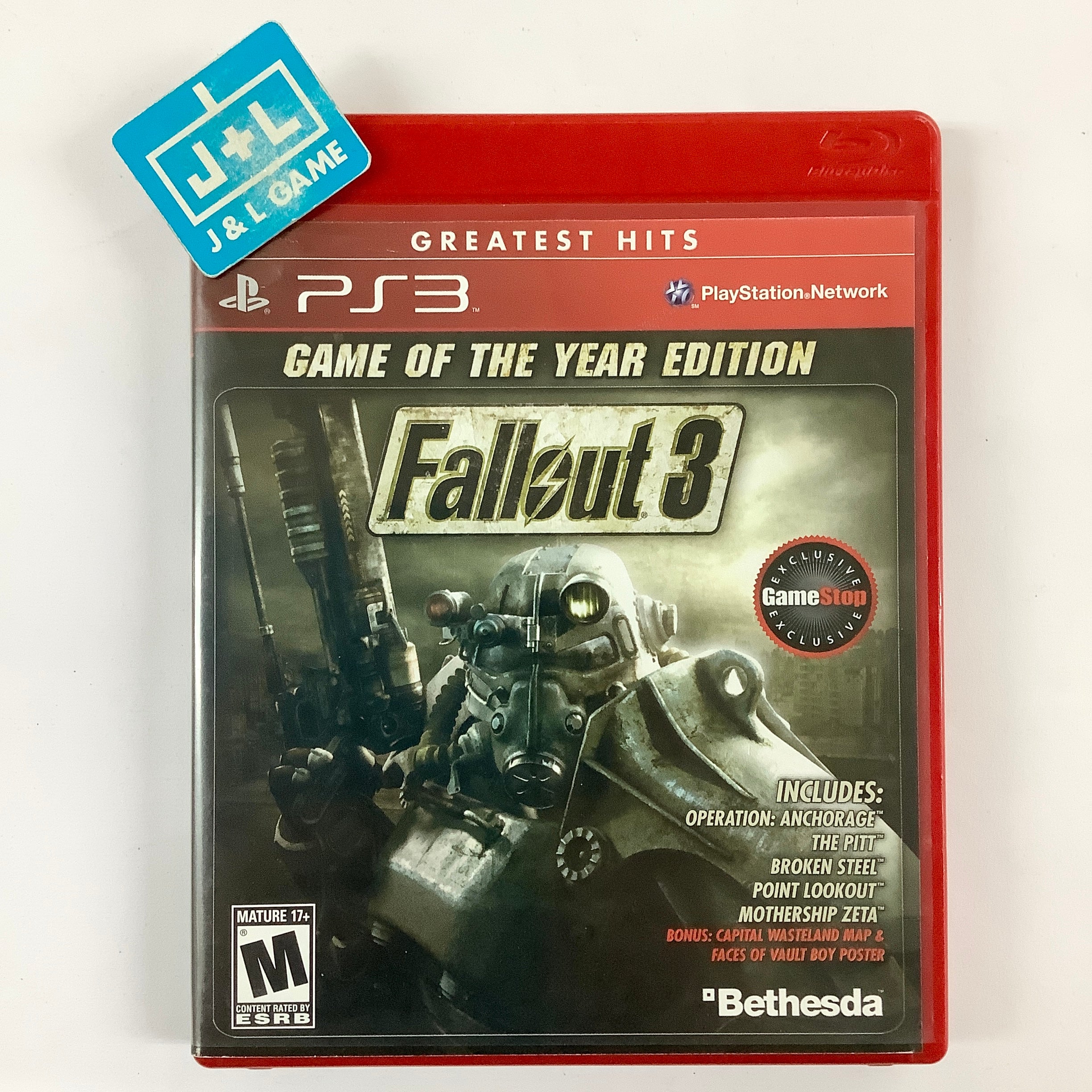 Fallout 3: Game of the Year Edition (Greatest Hits) (GameStop