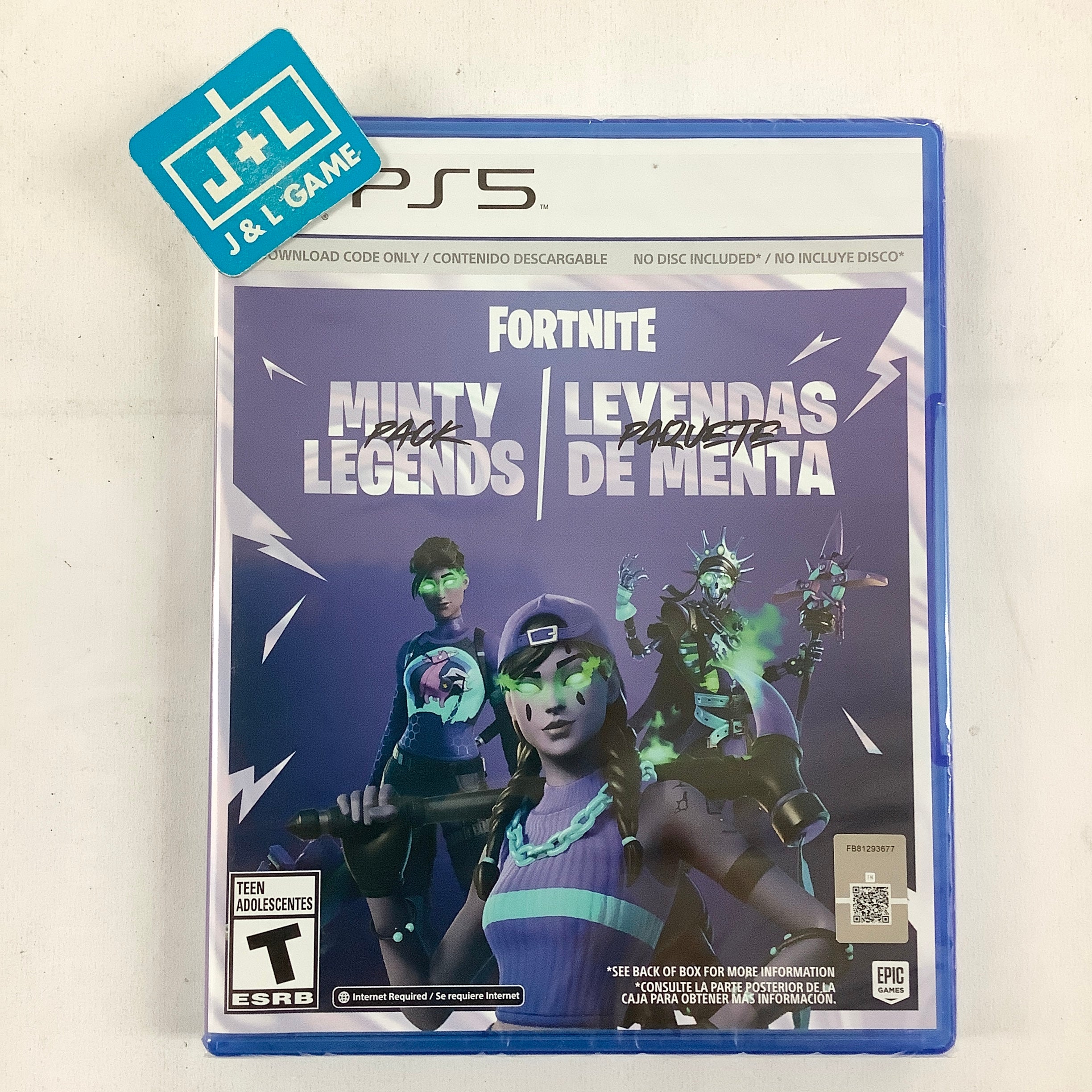 Fortnite Minty Legends Pack - (PS5) PlayStation 5 | J&L Game