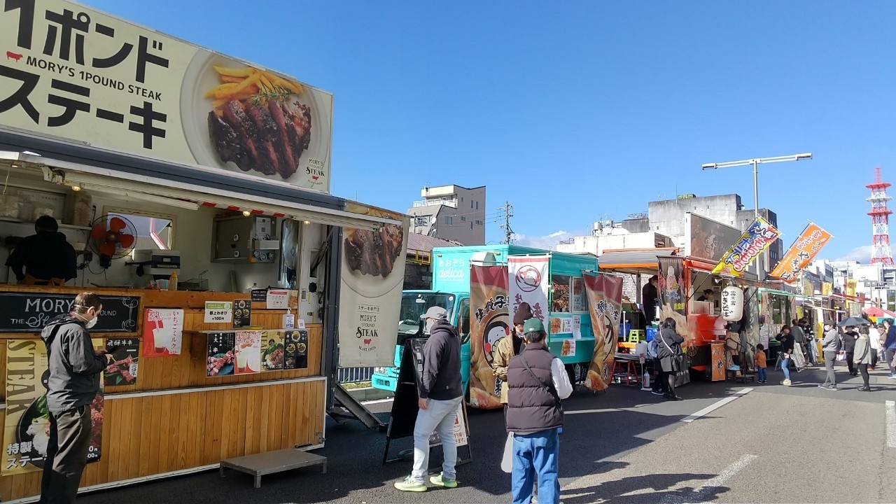 11.5（土）ぎふ信長まつり岐阜城戦国絵巻＠岐阜県岐阜市 キッチンカー
