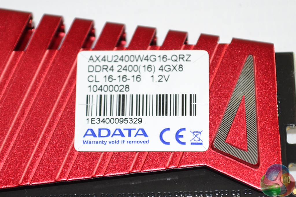 ADATA XPG Z1 16GB 2400MHz DDR4 Memory Kit Review | KitGuru
