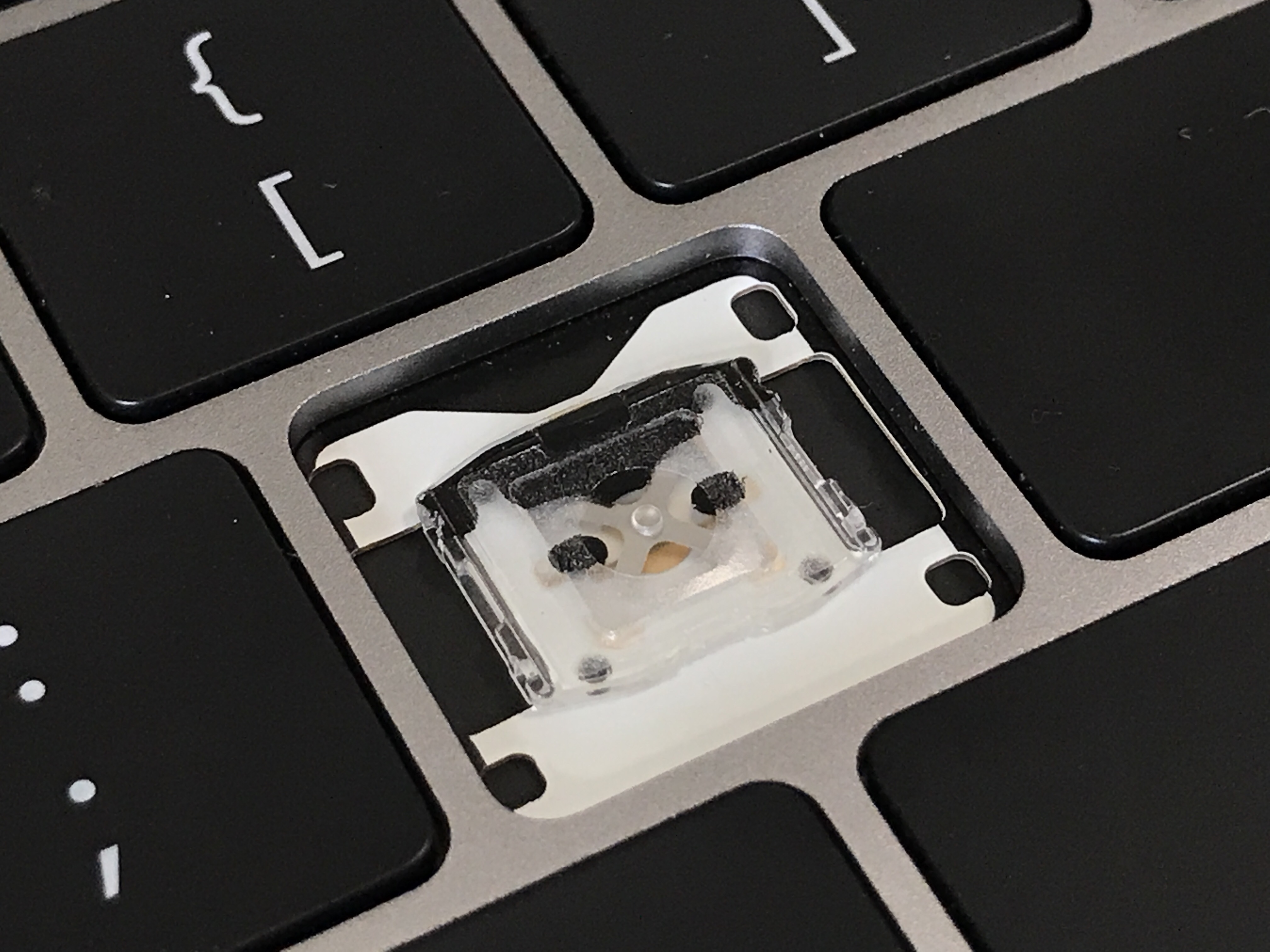 12インチMacBookのキートップが突然外れた | KODAWARISANー趣味と