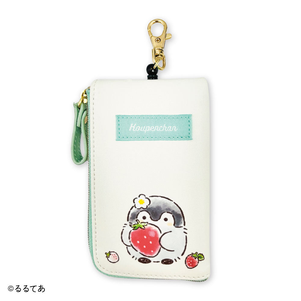 Koupen-chan,코우펜짱,点赞鹅,正能量企鵝 Key & Pass Pouch Happy