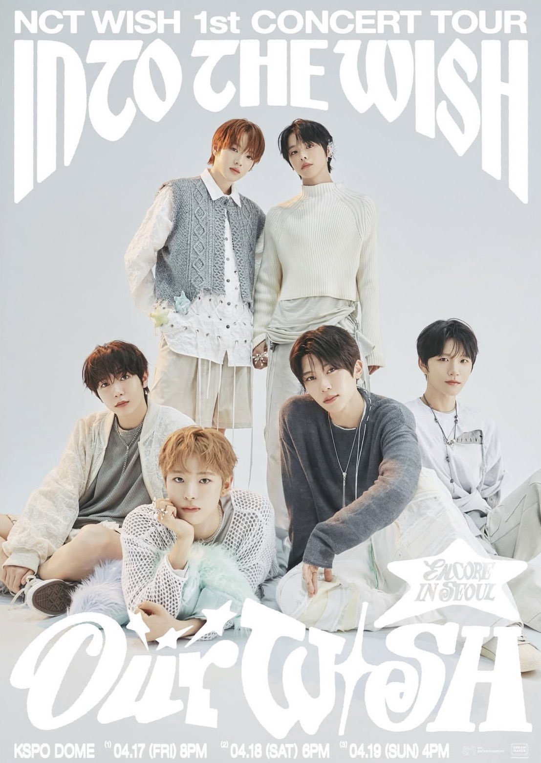 NCT WISH韓国アンコールコンサート2026-2026年4月17-19日KSPODOME
