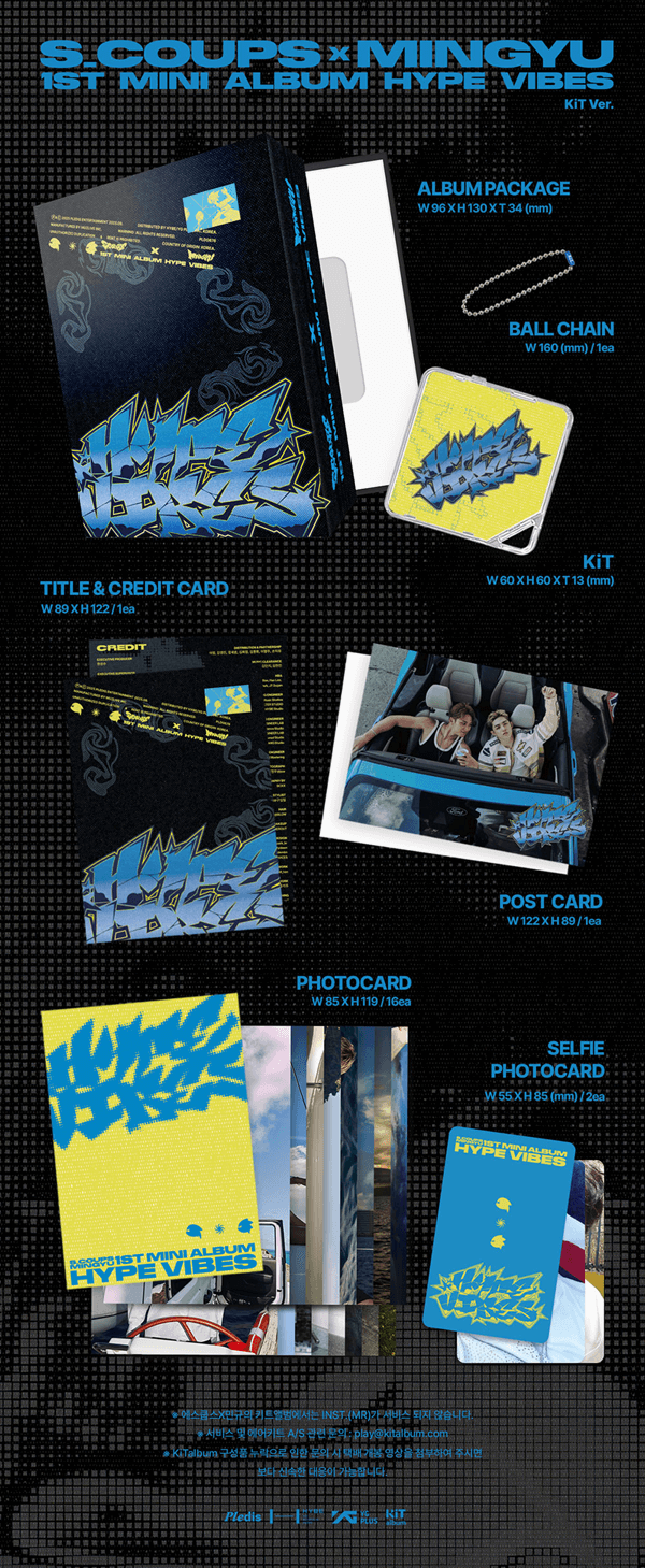 SEVENTEEN S.COUPS x MINGYU 1ST MINI ALBUM HYPE VIBES (KIT VER