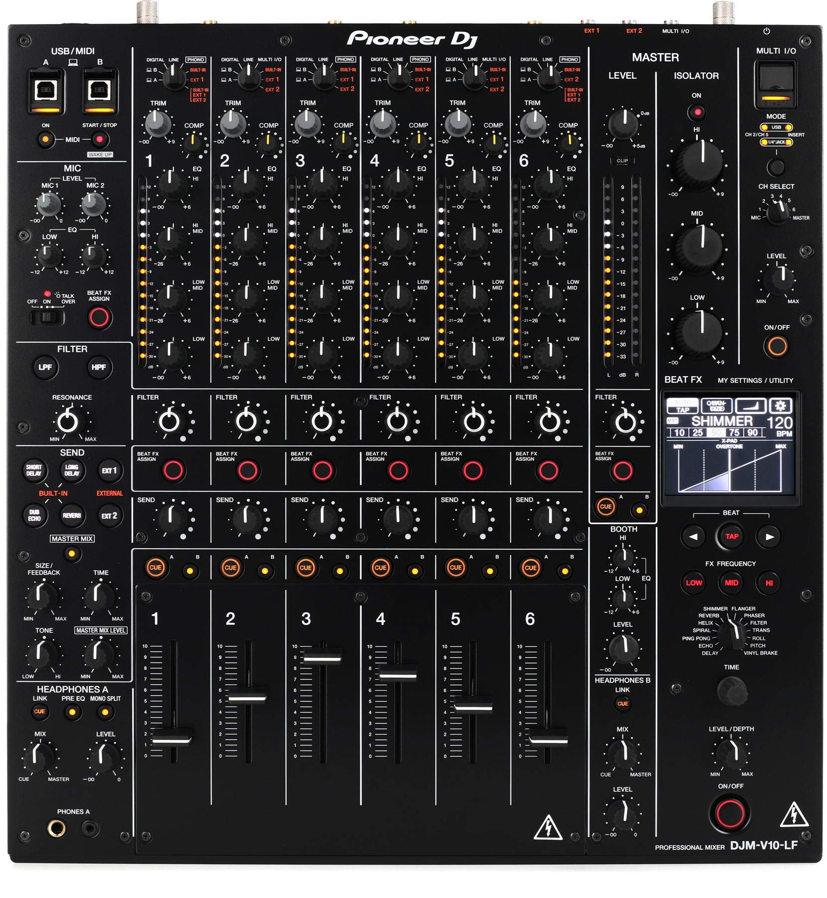 Pioneer DJ DJM-V10 DJ Mixer – Langya Tech