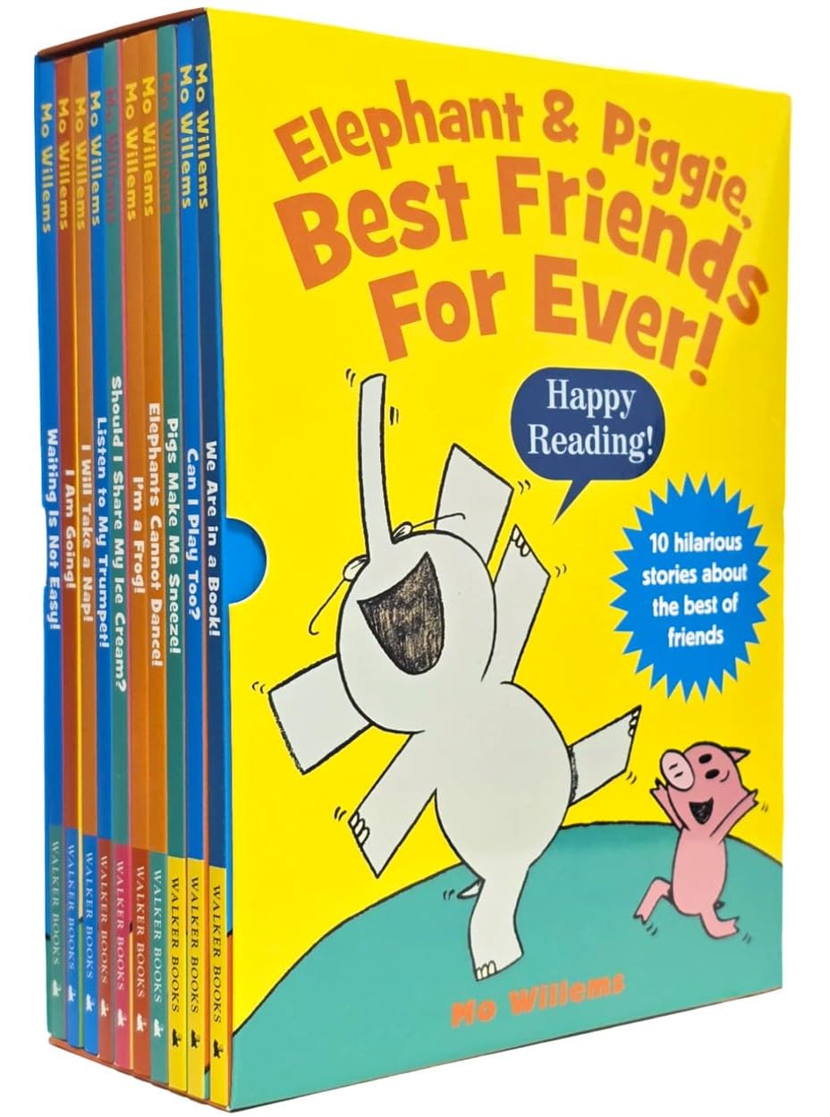 Elephant & Piggie, Best Friends For Ever Series 2 by Mo Willems 10