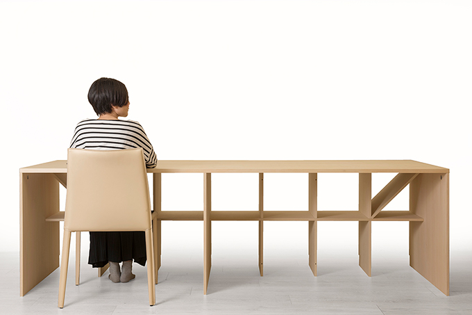 本棚付きデスク ワークデスク|本棚 マガジンラックの通販 [magazine