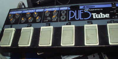 Maxon PUE5 Tubeの修理 ギター・エフェクターの自作改造【松美庵】