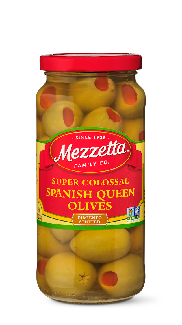 Super Colossal Spanish Queen Olives Pimiento Stuffed – Mezzetta