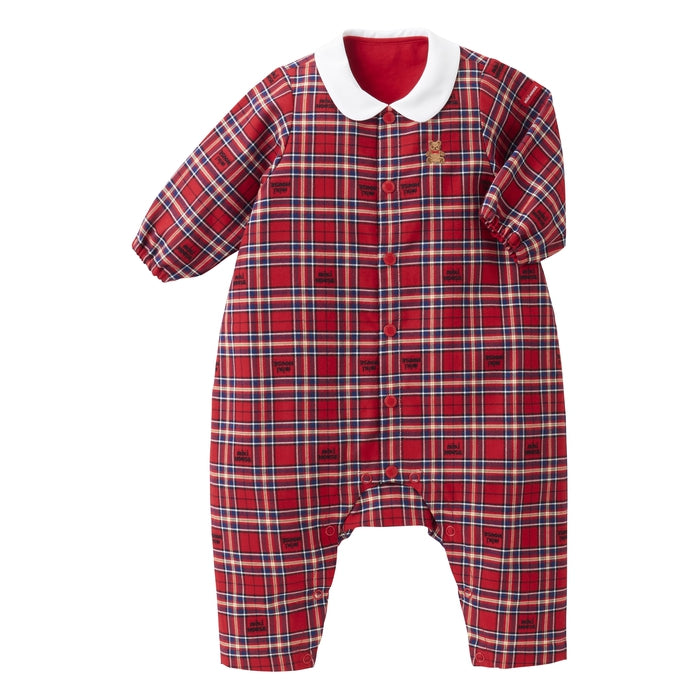 ミキハウスチェックカバーオール – ミキハウスオフィシャルサイト