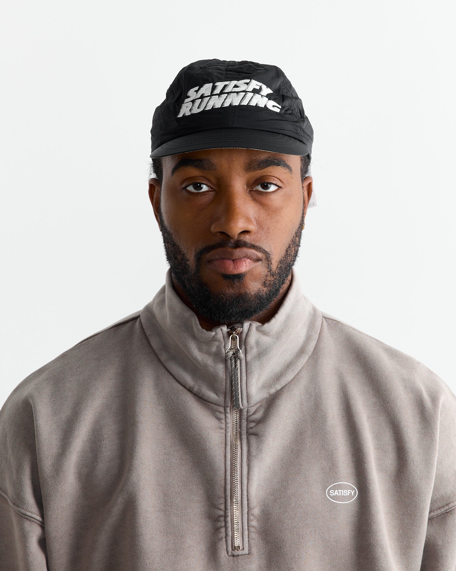 FliteSilk Running Cap in Black