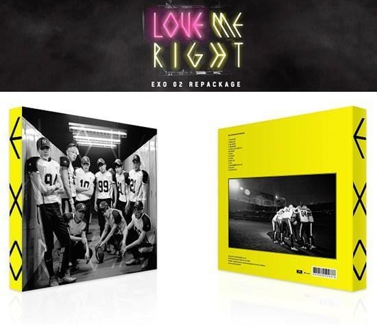 엑소 | EXO 2ND REPACKAGE ALBUM [ LOVE ME RIGHT ] KOREAN VER