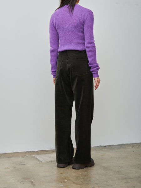 Namu Shop - Auralee Baby Suri Alpaca Sheer Knit P/O - Purple