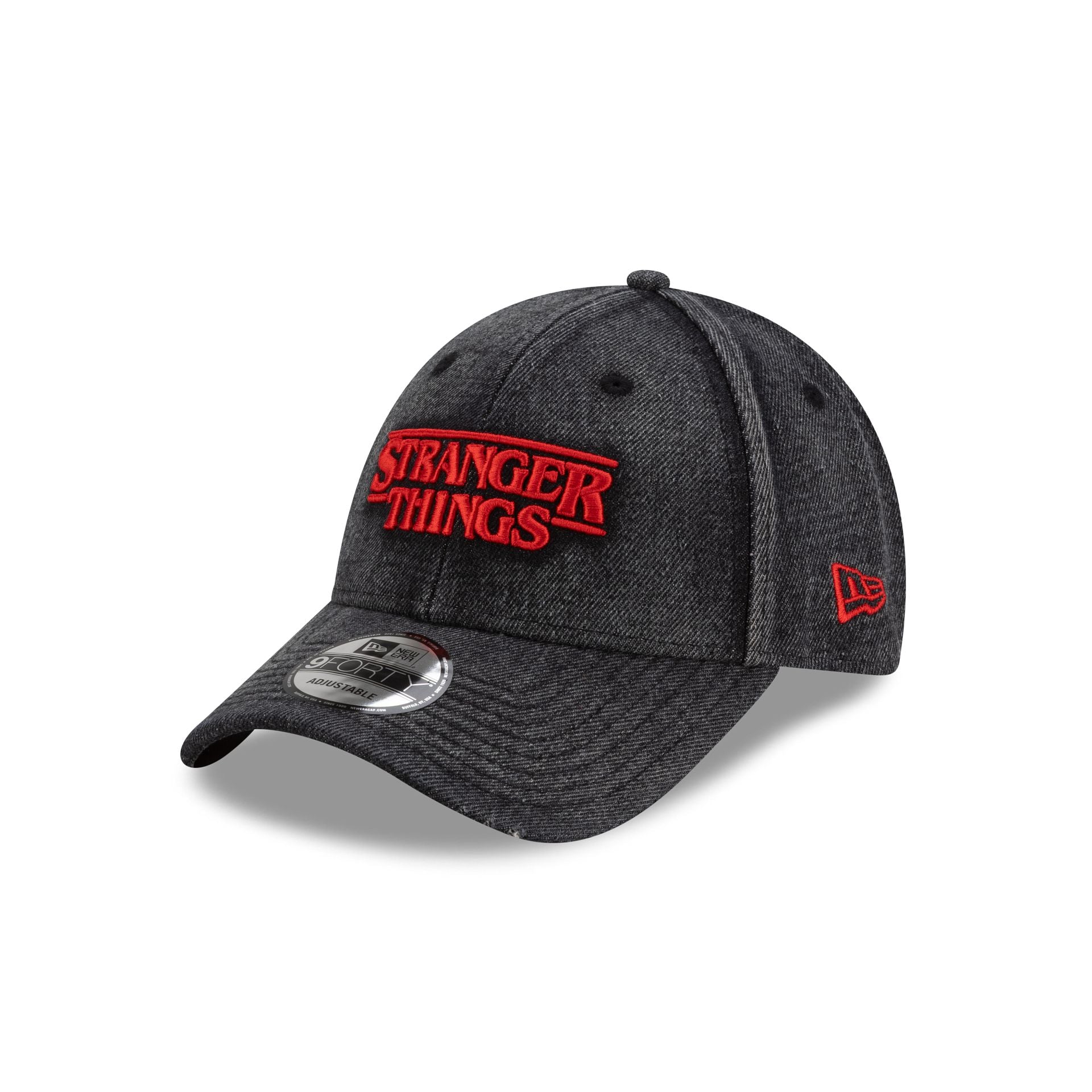 Stranger Things Distressed 9FORTY Adjustable Hat – New Era Cap