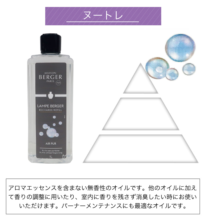 ランプベルジェ アロマオイル【ヌートレ】1000ml【A1261】 1000ml