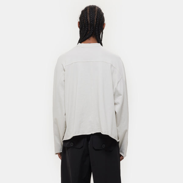 Heavy LS Tee in White