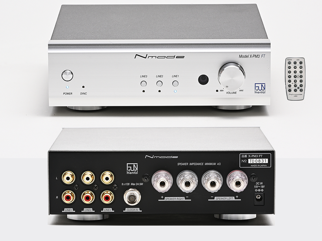 X-PM3 FT – リリック｜オーディオアンプ・D/Aコンバーター