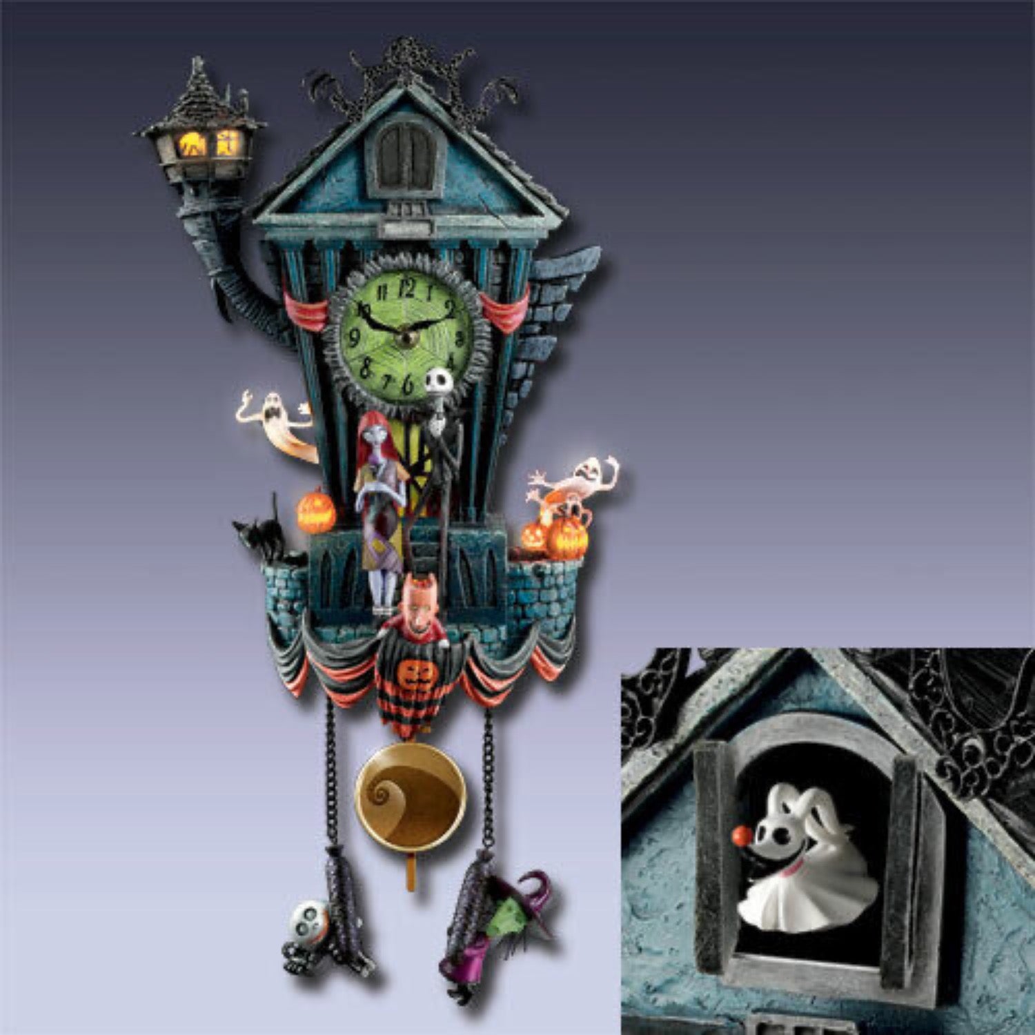 Disney Tim Burton's The Nightmare Before Christmas Cuckoo Clock