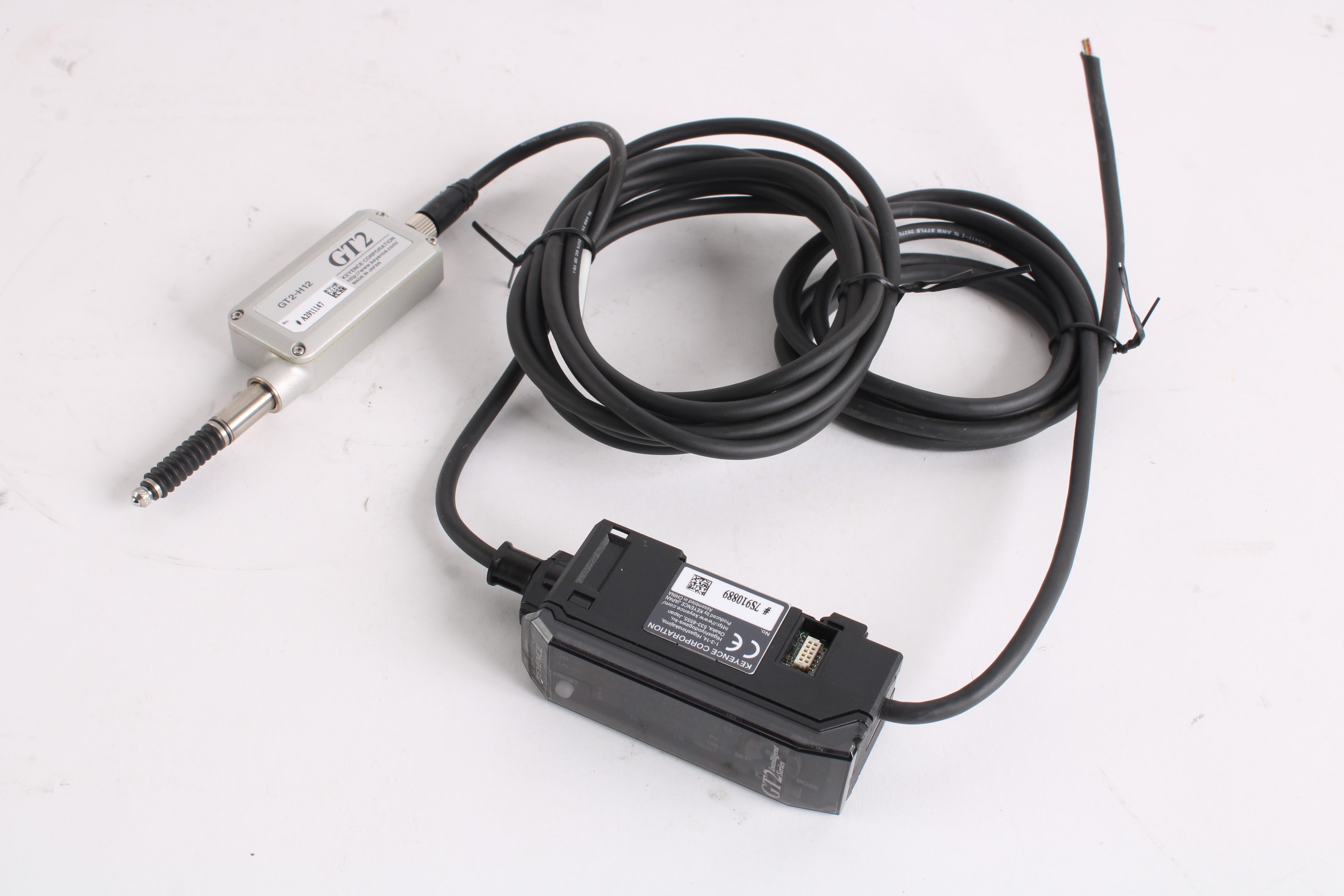 KEYENCE GT2-H12 Position Sensor Head W/ GT2-72N Amplifier – NTC Tech