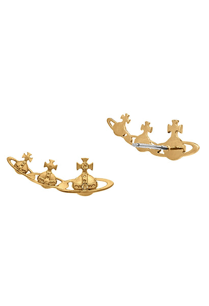 Vivienne Westwood Gold Plated Crystal Candy Earrings 62020160