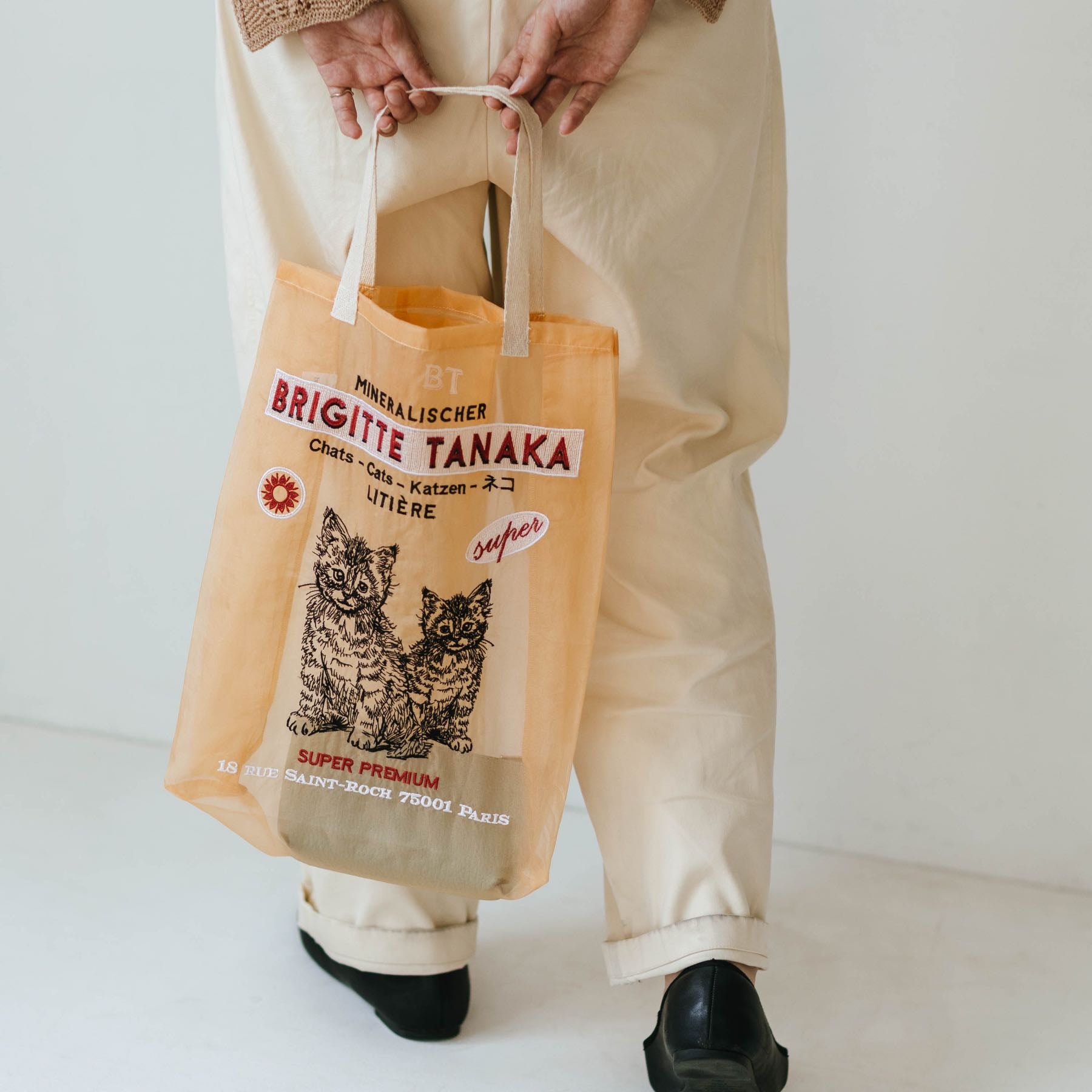 Brigitte Tanaka バッグ／Chat Peach｜バッグ｜オルネ ド フォイユ公式