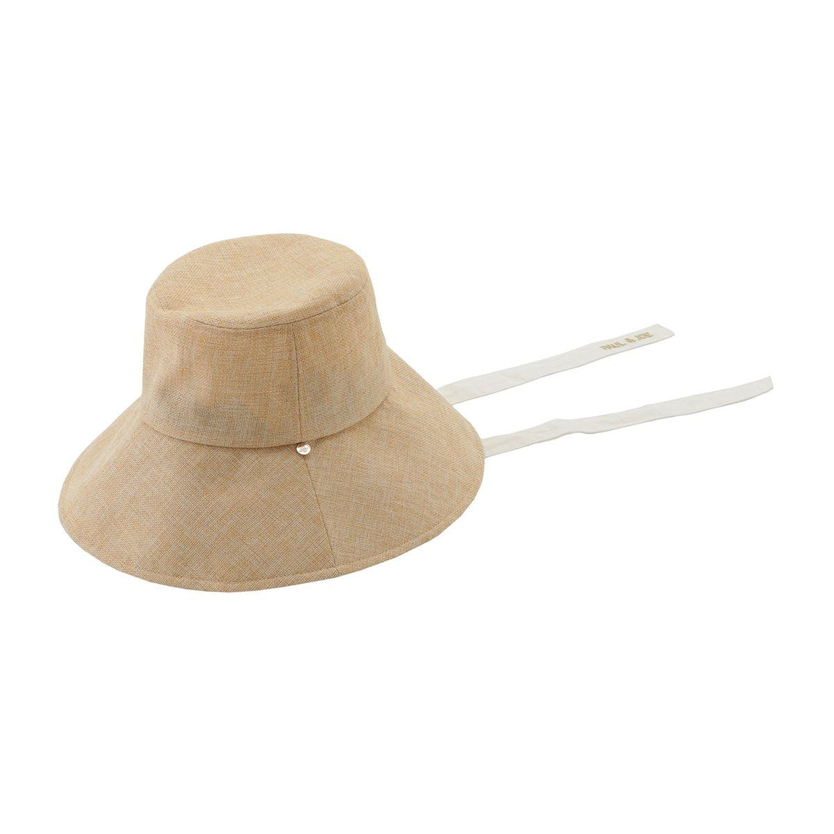 リボン付き ひろつばハット ベージュ｜ポール ＆ ジョー公式オンライン