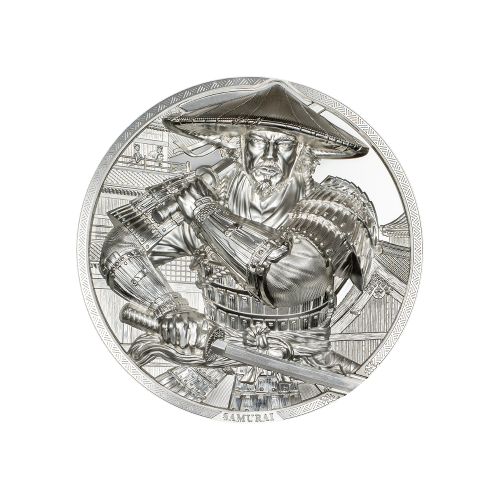 Samurai 5 Oz Silver Coin 2025 - CIT Coin Invest AG