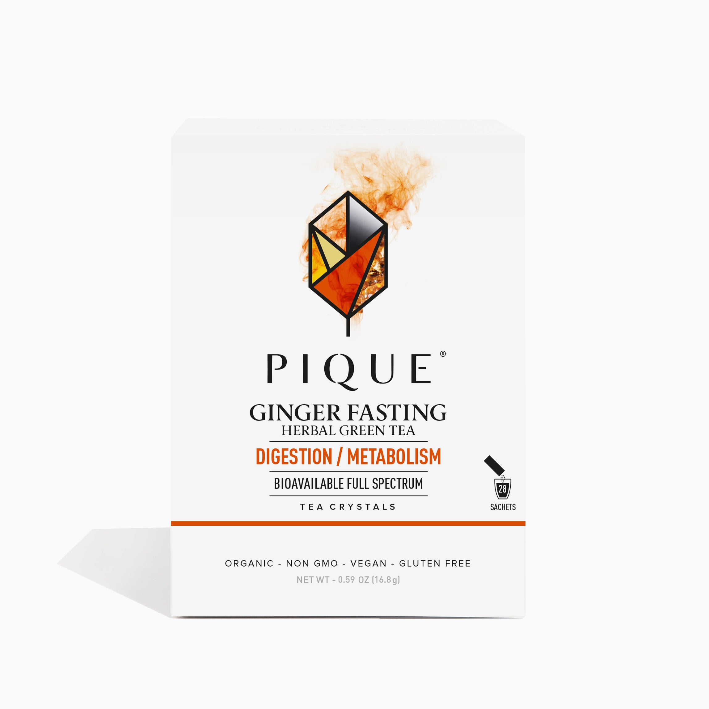 Ginger Fasting Green Tea | Formulated With Dr. Jason Fung | Pique