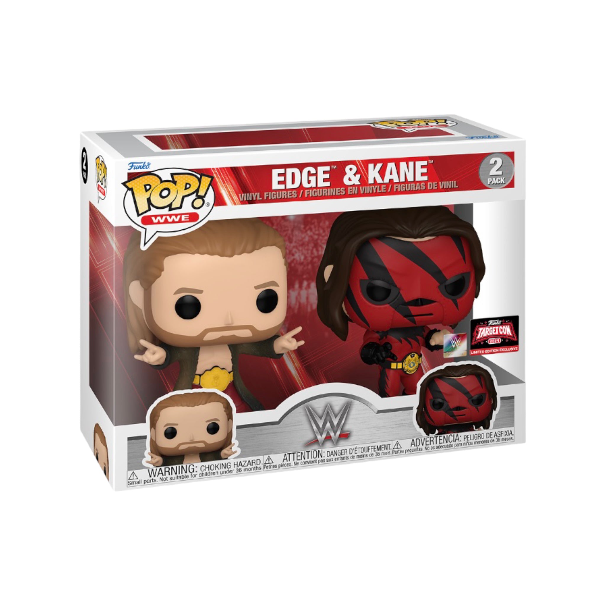 Edge & Kane 2 Pack | WWE | Target Con 2024 | Collectible