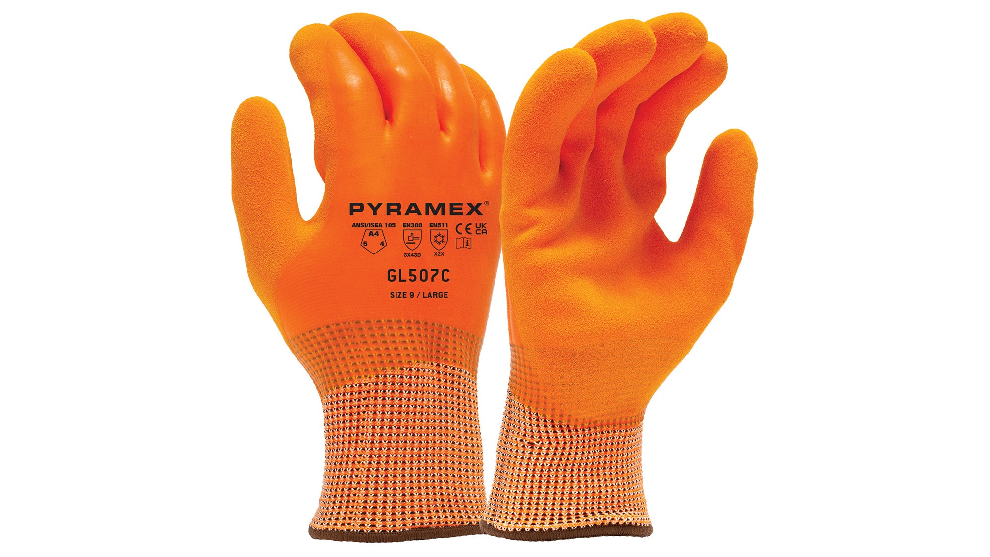 GL507C - Insulated Double Dipped Sandy + Smooth Latex A4 Cut – Pyramex