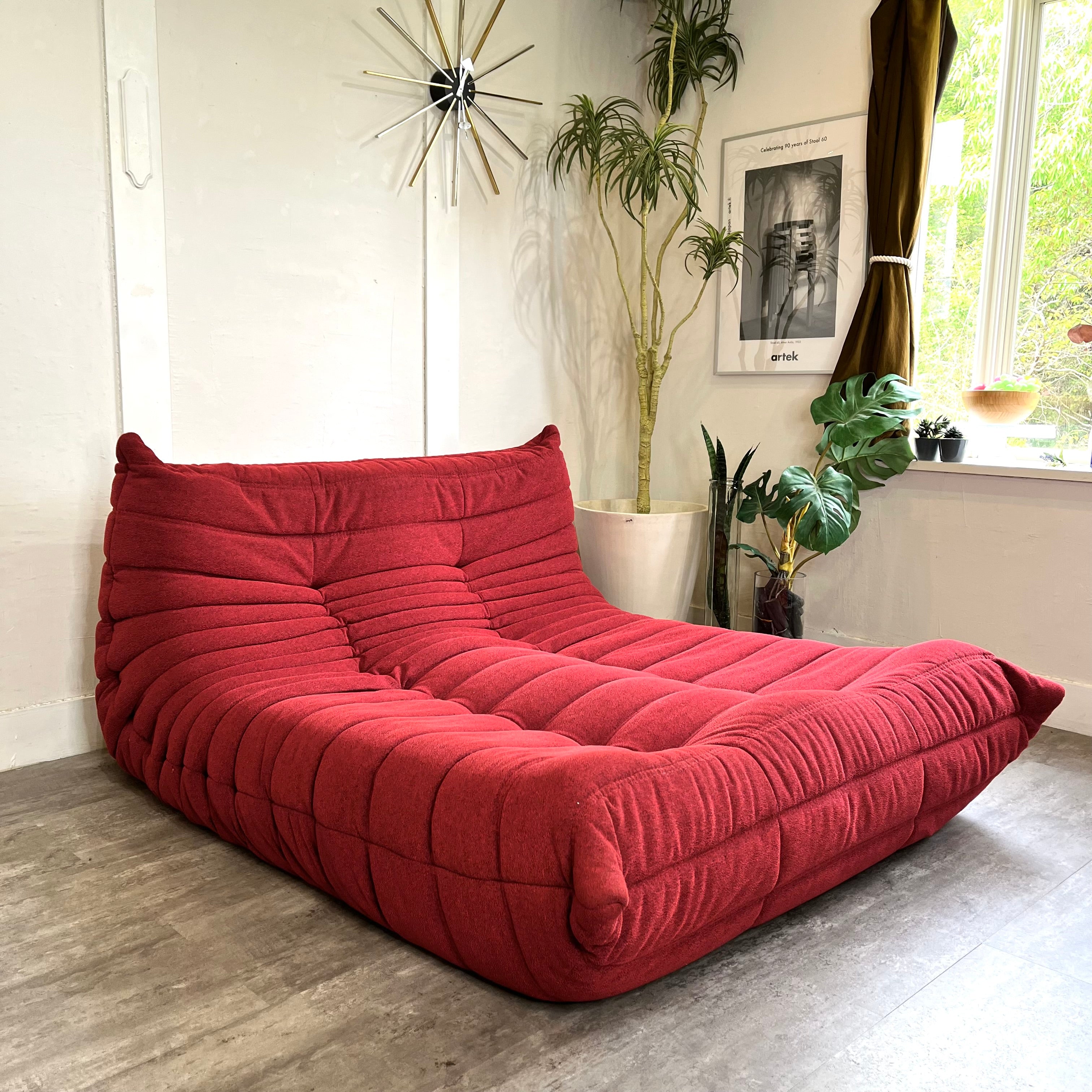 正規品】トーゴソファ リーンロゼ パフ オットマン リーンロゼ トーゴ