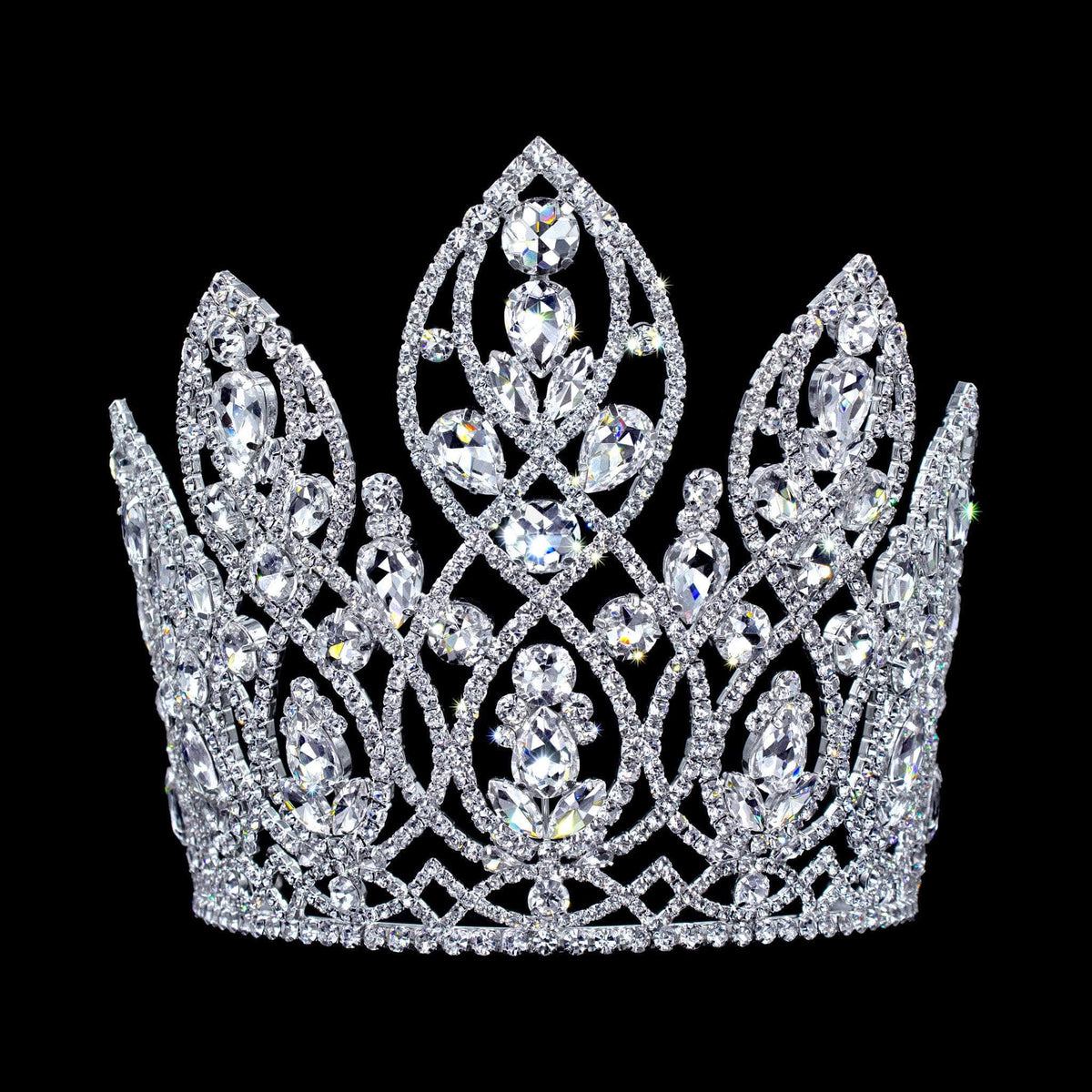17379 - The Queen of Spades Tiara with Combs - 6