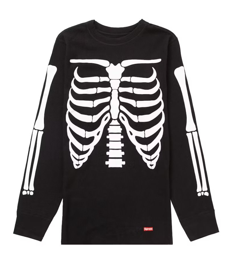 Supreme Hanes Bones Thermal Crew (1 Pack) Black – RIF LA