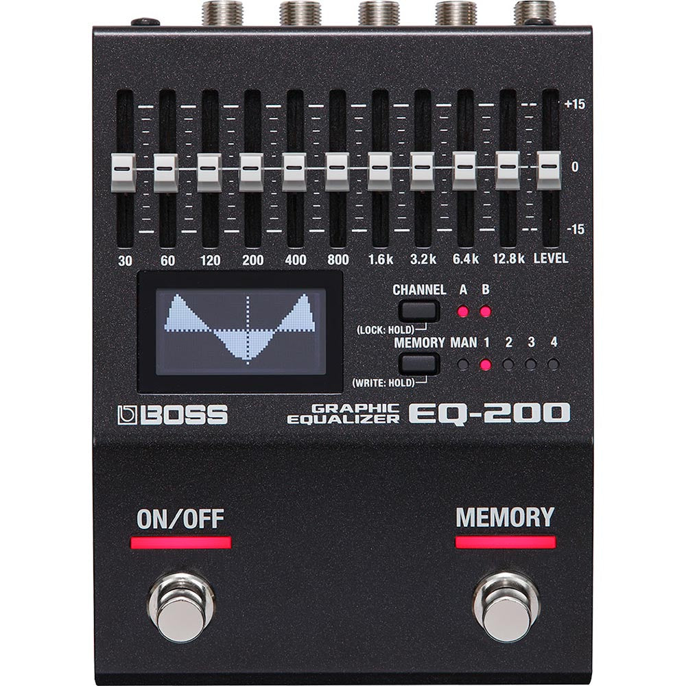Boss EQ-200 Graphic Equalizer Effects Pedal