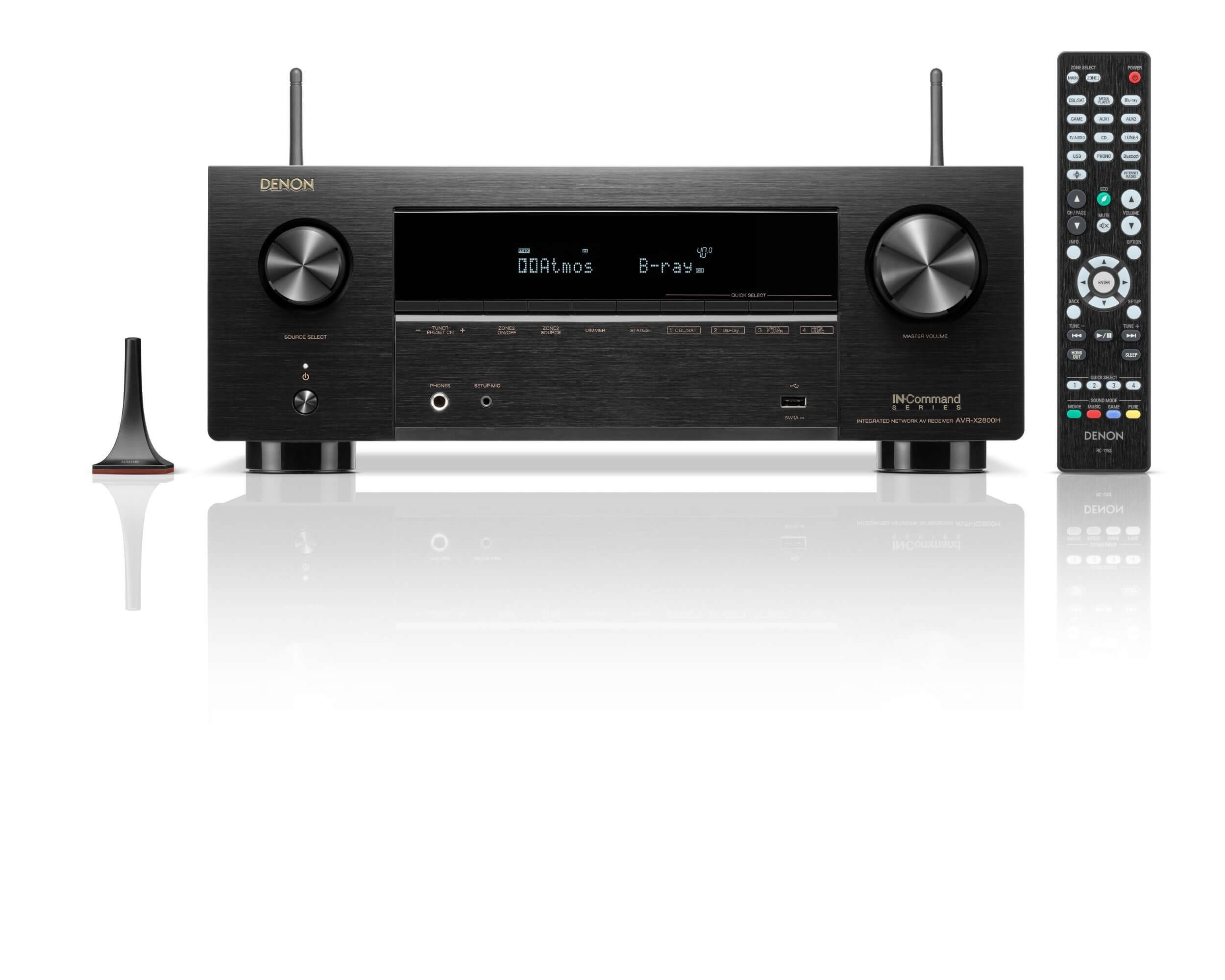 Denon AVR-X2800H 8K A/V Receiver - 7.2 Channel Power – Safe and