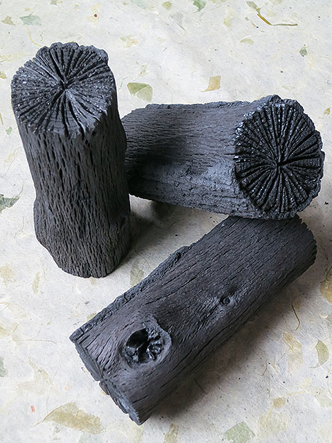 お稽古用】 炉用 胴炭 全国唯一 能勢菊炭、池田炭窯元直営店 炭販売