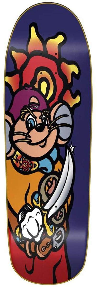 New Deal Skateboards Steve Douglas Pirate Mouse Slick Skateboard