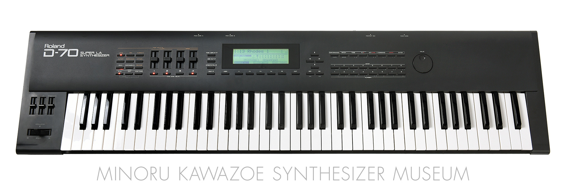 Minoru Kawazoe Synthesizer Museum - List