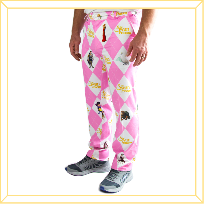 Men's Pink Argyle Pants – The Swan Princess