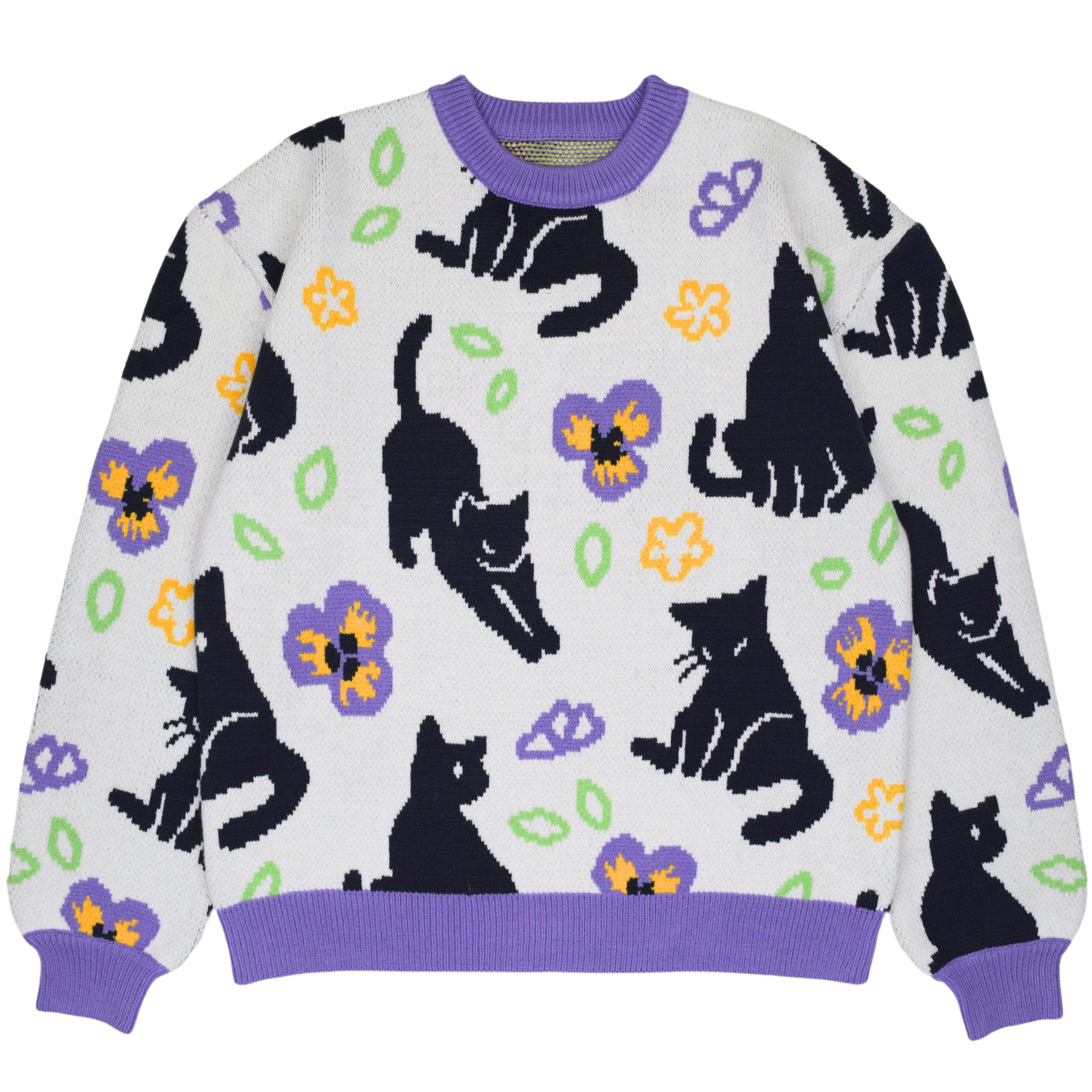 Meowin' Around Sweater – Steady Hands