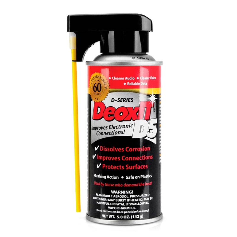 CAIG DeoxIT D5S-6 D-Series Contact Treatment 5% Spray – Strait Music