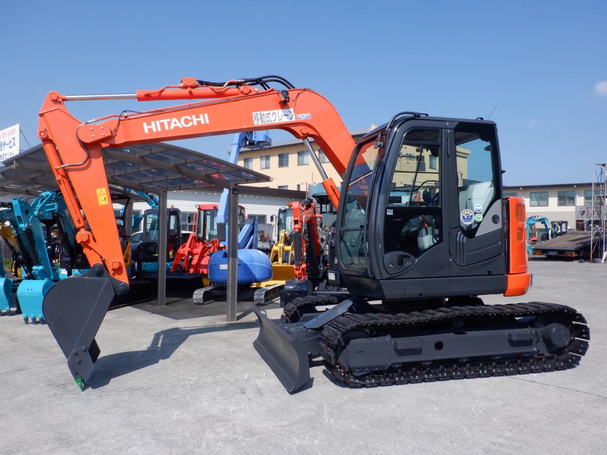 A2596 ZX75US-5B | 中古ミニショベル・ユンボは長野県中古建機販売