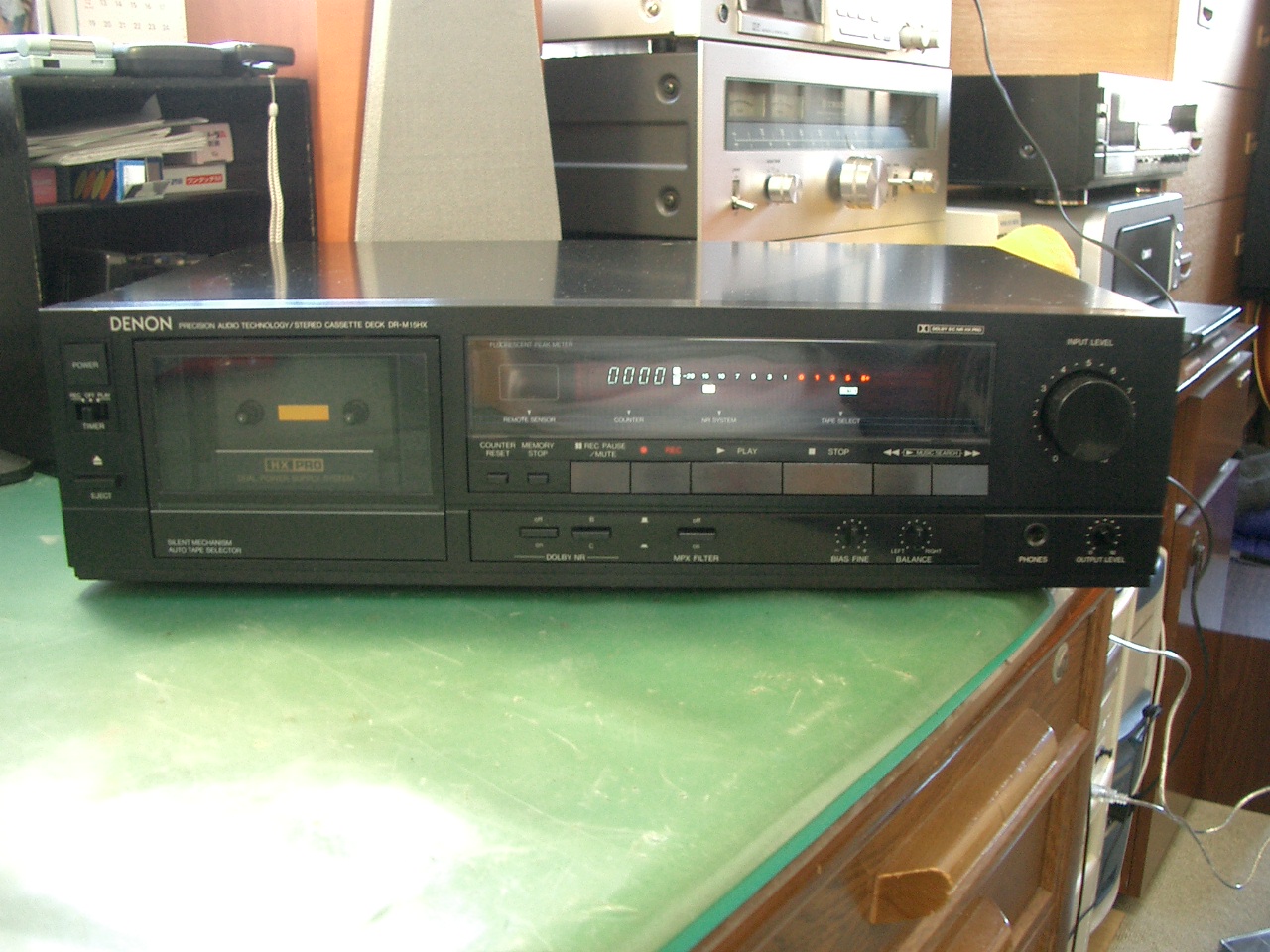 DENON カセットデッキ DR-M15HX,DR-M25HX,DR-M27HX の修理