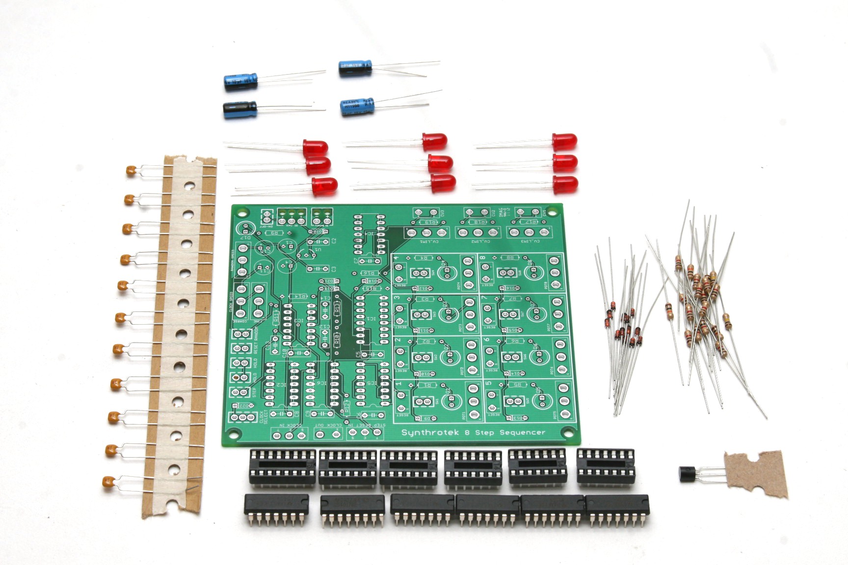 8 Step Sequencer Assembly Instructions – Synthrotek