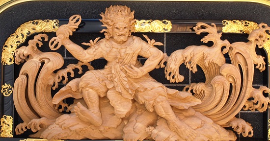 雄峯閣 ―装飾彫刻のみかた―