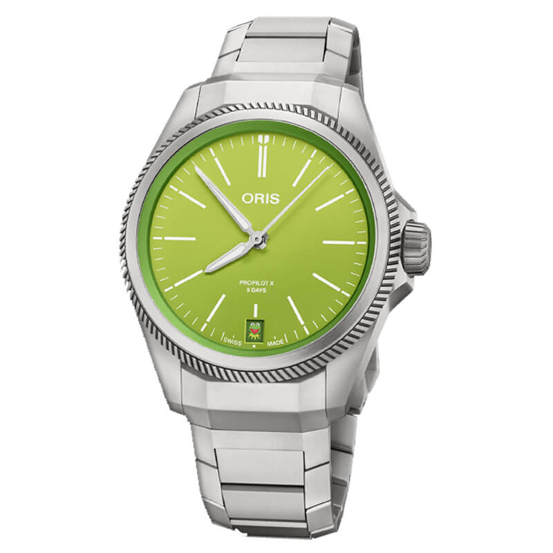 オリス プロパイロット X カーミット コラボレーション エディション