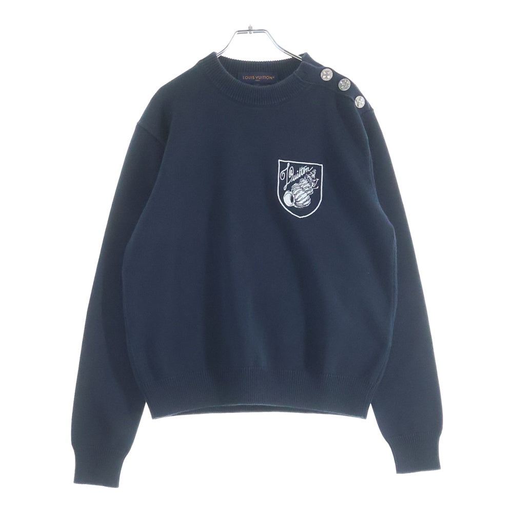 LOUIS VUITTON(ルイヴィトン) 24AW Embroidered Cotton Blend Creneck