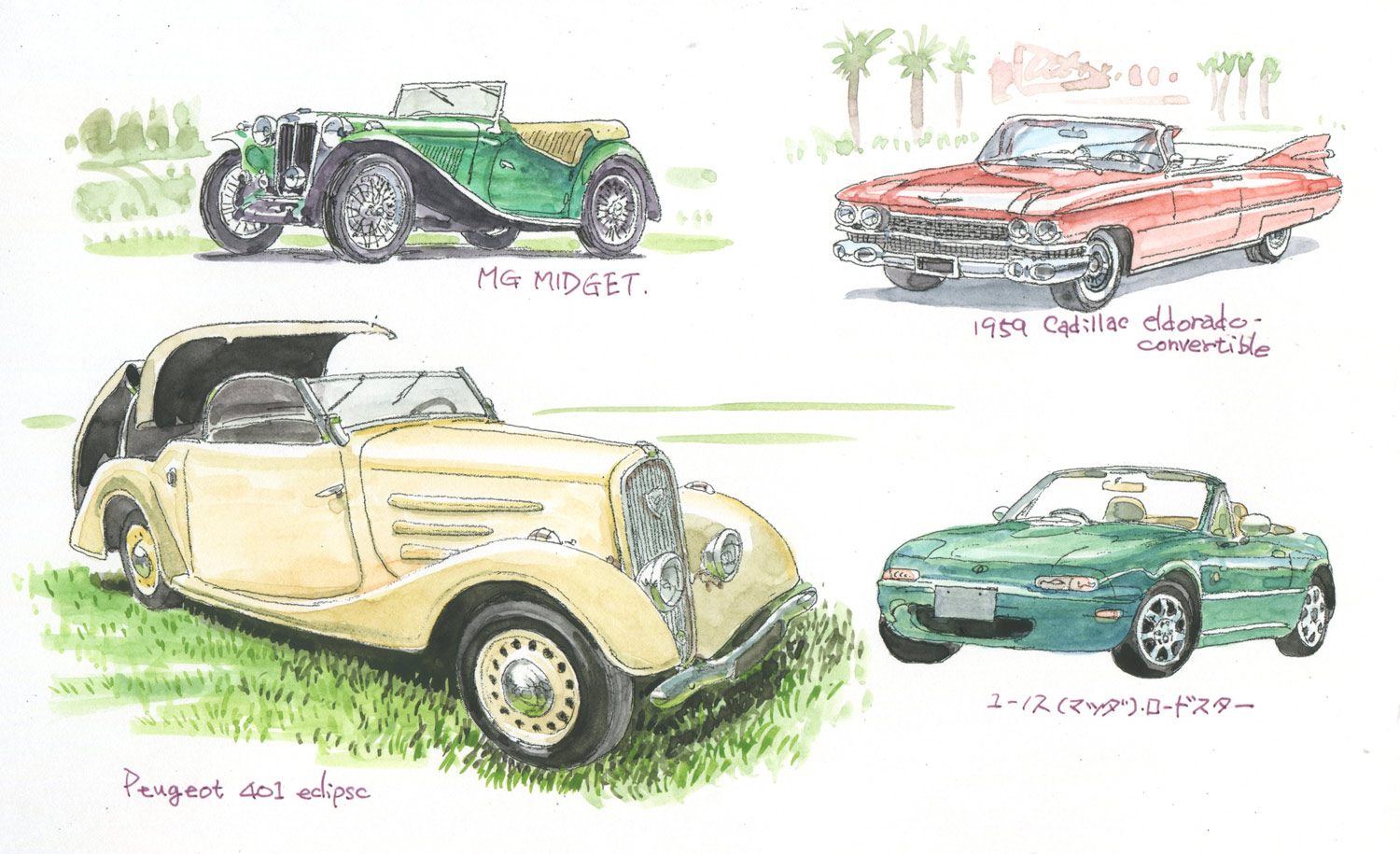 第61回：風と共に走れ！ オープンカーの歴史とマツダ・ロードスター