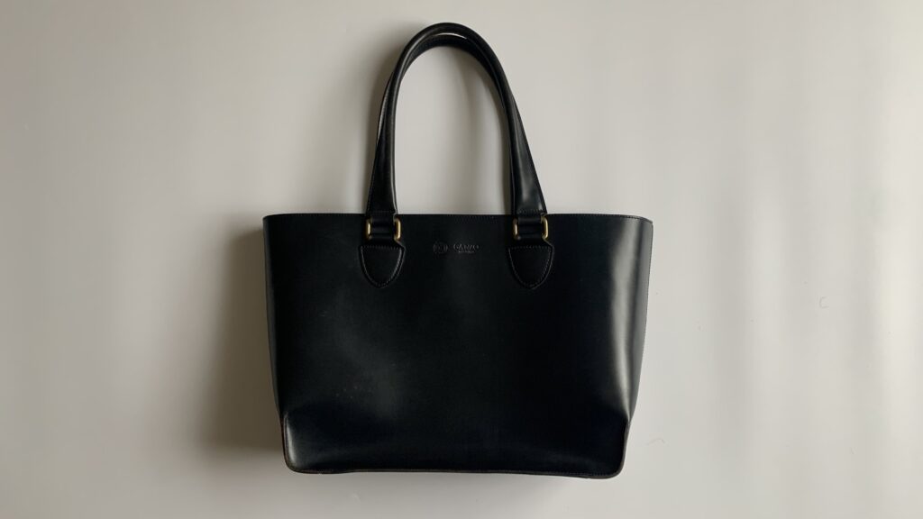 レビュー｜GANZO【ガンゾ】シンブライドルトートバッグのエイジング