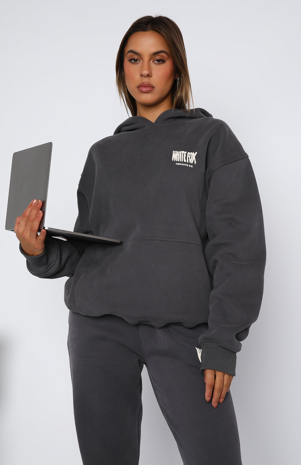 Archive 6.0 Oversized Hoodie Ash | White Fox Boutique US